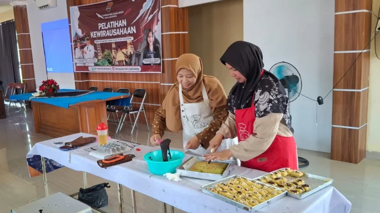 Pelatihan Memasak Jadi Stimulus Lahirnya Pelaku UMKM Baru di Karangtempel
