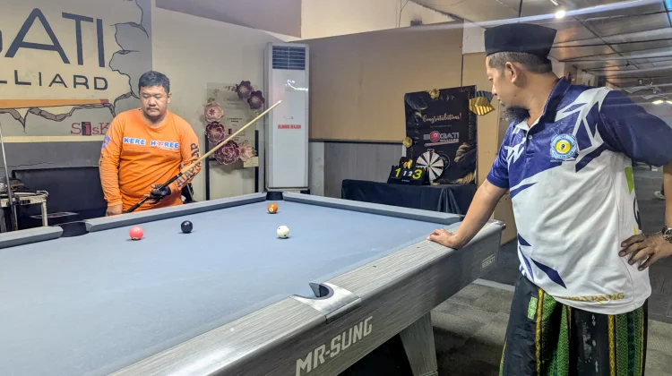 Komunitas SBS Kampanyekan Biliar tanpa Judi Lewat Turnamen Persahabatan