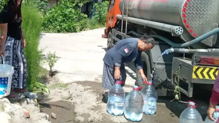 Hadapi Kemarau, BPBD Kabupaten Semarang Alokasikan 750 Ribu Liter Air Bersih