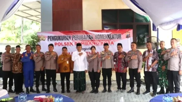 Polsek Rembang Kota Resmi Ganti Nama Jadi Polsek Rembang