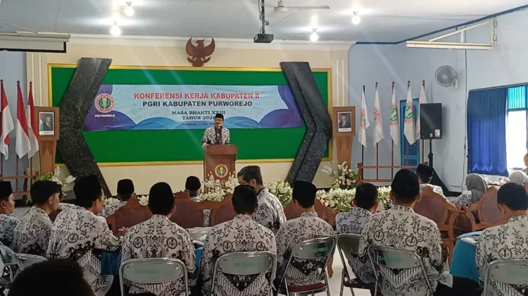 PGRI Purworejo Gelar Konkerkab II, Fokus Perkuat Kemandirian Organisasi