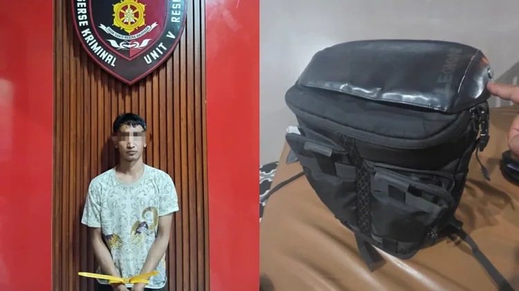 Polrestabes Semarang Tangkap Pelaku Pencurian Tas Penumpang di Stasiun Tawang