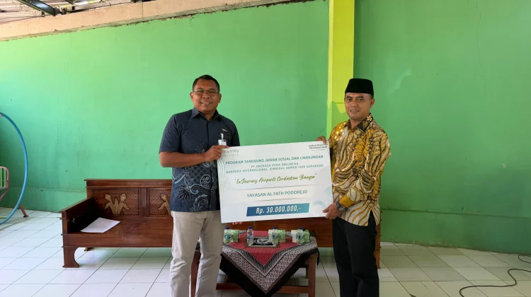 Dukung Dunia Pendidikan, Bandara Ahmad Yani Bantu Perbaikan Sekolah di Ngaliyan