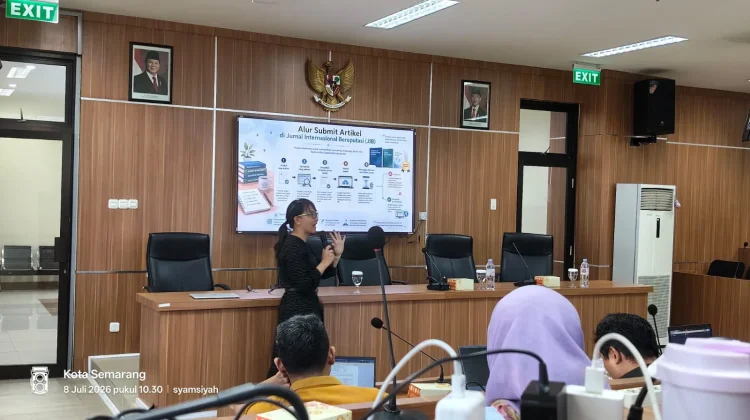 Dosen USM, Riset Tingkat Lokal Punya Peluang Besar Tembus Jurnal Internasional