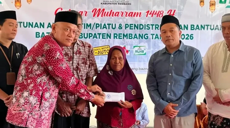 Gebyar Muharam, Baznas Rembang Salurkan Bantuan Rp1,1 Miliar ke Ribuan Penerima