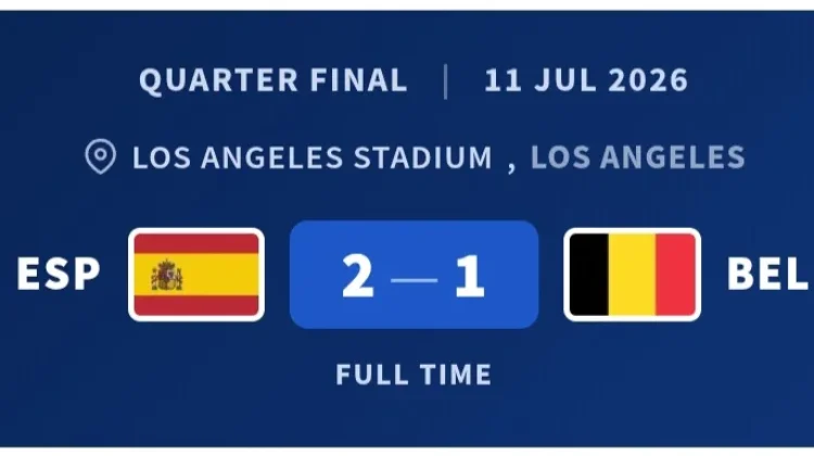 Spanyol Melaju ke Semifinal, Kalahkan Belgia 2-1