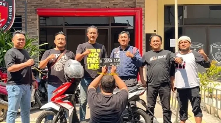 Kurang dari 24 Jam, Polisi Ungkap Kasus Curanmor di Jalan Papandayan