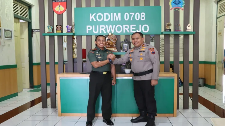 Jaga Keutuhan NKRI, Polres dan Kodim 0708/Purworejo Tingkatkan Sinergi