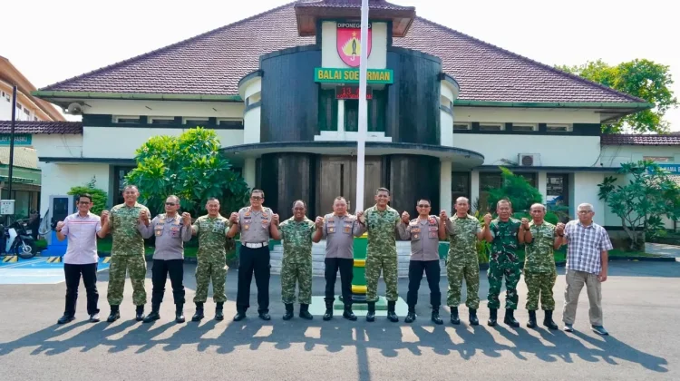 Jaga Kamtibmas, Kapolrestabes Semarang Perkuat Sinergi dengan Kodim 0733