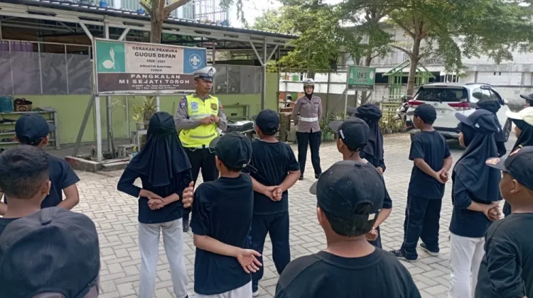 Satlantas Grobogan Siapkan Bekali Pocil Jadi Pelopor Keselamatan Lalu Lintas