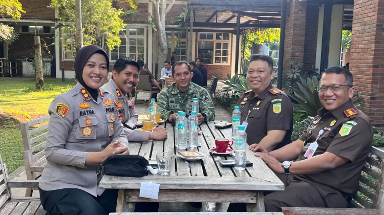 Jaga Kamtibmas, Polres Semarang Perkuat Soliditas dengan TNI dan Kejaksaan