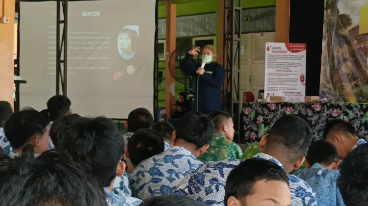 Cegah Kasus Baru, POPTI Batang Ajak Remaja Kenali Thalasemia Sebelum Menikah