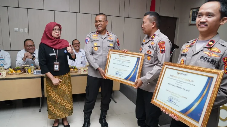 Pelayanan Publik Makin Prima, 10 Polres di Jateng Dapat Pengakuan Ombudsman