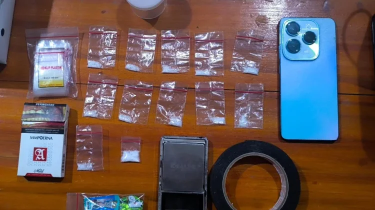 Kurir Sabu Diciduk di Semarang, Polisi Sita 12 Paket Sabu