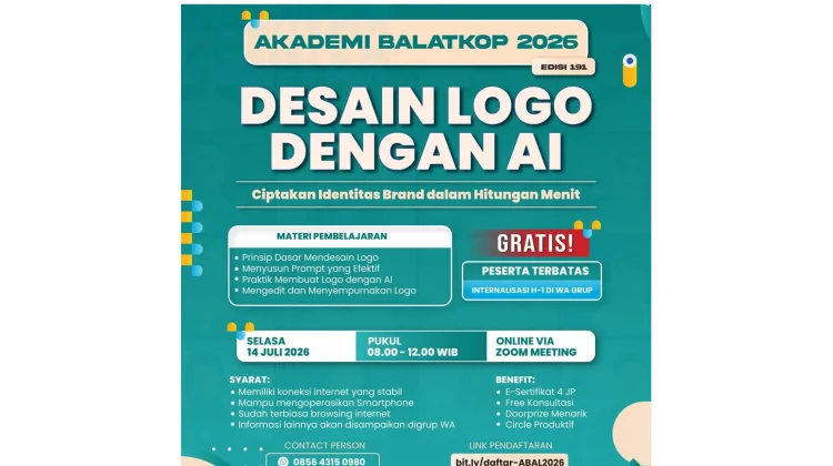 Belajar AI, Pelaku UMKM Jateng Bisa Bikin Logo dalam Hitungan Menit