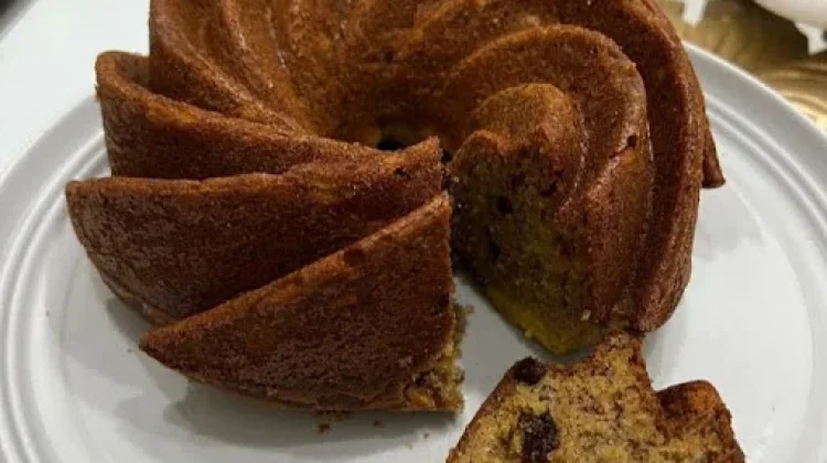 Resep Banana Cake Less Sugar yang Mempesona