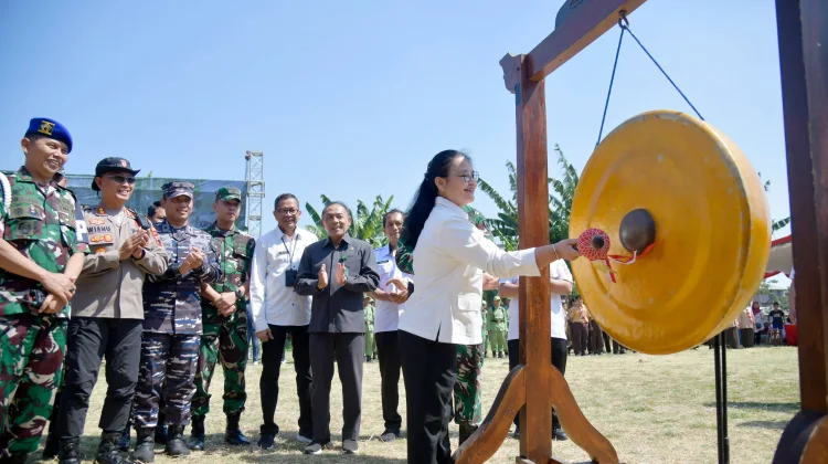 TMMD Tahap III, Agustina Sebut Pembangunan Harus Hadir Hingga Sudut Kampung