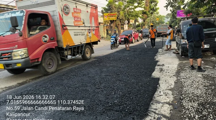 DPU Percepat Penanganan Jalan Kalipancur, Perbaikan Sesuai Tingkat Kerusakan