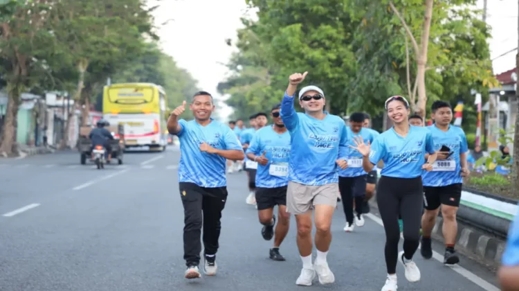 Ramaikan Hexa Fun Run 5K SMAN 6 Purworejo, Wabup Kampanyekan Gaya Hidup Sehat