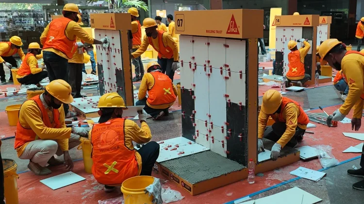 Sika Tiler Competition, Persaingan 120 Ahli Pasang Keramik di Jateng
