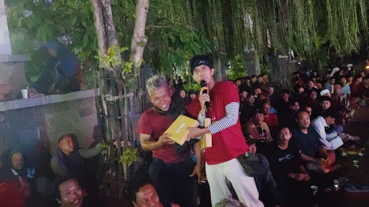 Nobar Final Piala Dunia di Alun-alun Rembang, Banjir Makanan dan Doorprize