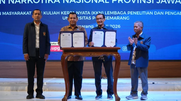 Cegah Narkoba, BNN Jateng Siapkan 1.134 Mahasiswa UPGRIS Jadi Sobat Bersinar