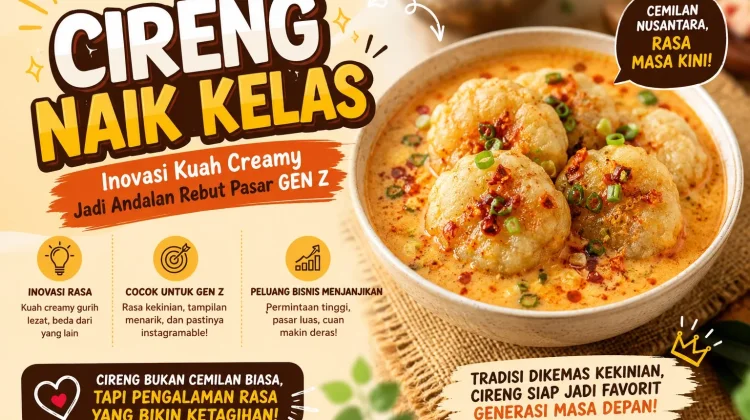 Cireng Naik Kelas, Inovasi Kuah Creamy Jadi Andalan Rebut Pasar Gen Z