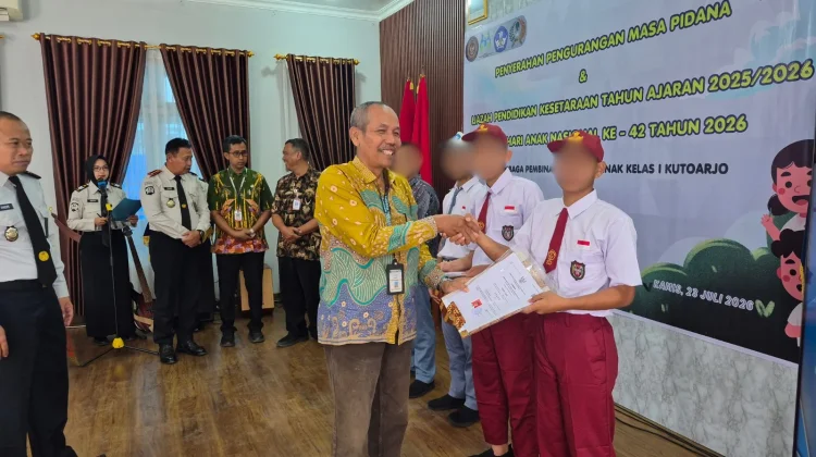 Hari Anak Nasional, 34 Anak Binaan di Jateng Dapat Pengurangan Masa Pidana