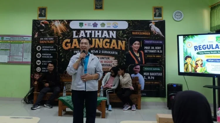 FIK Unnes dan MTsN 2 Surakarta Gelar Edukasi Regulasi Diri, 90 Peserta se-Solo Raya