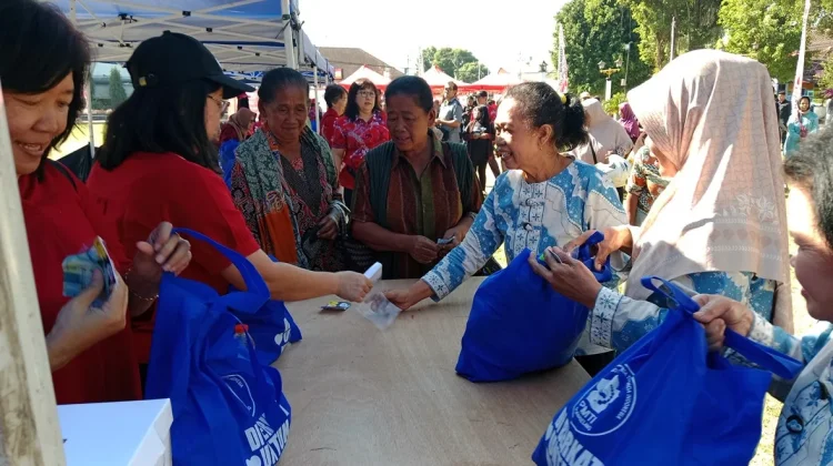 Bakti Sosial PSMTI Magelang, Ringankan Beban Ekonomi Masyarakat