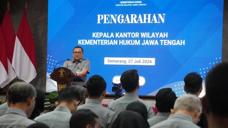 Kerja Baik Saja Tidak Cukup, Kemenkum Jateng Minta ASN Aktif Sebarkan Kinerja
