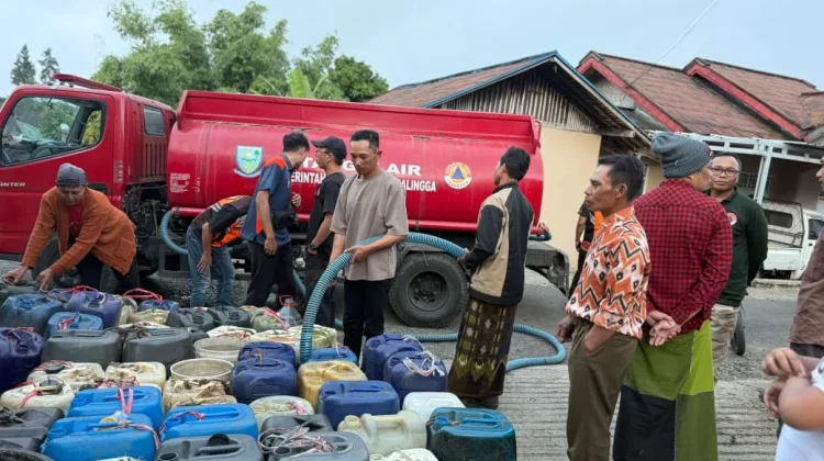 Jateng Kirim 6,8 Juta Liter Air Bersih ke 25 Daerah Terdampak Kemarau
