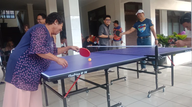 PTM Andalan 88 Bangkitkan Semangat Pejuang Kanker melalui Tenis Meja