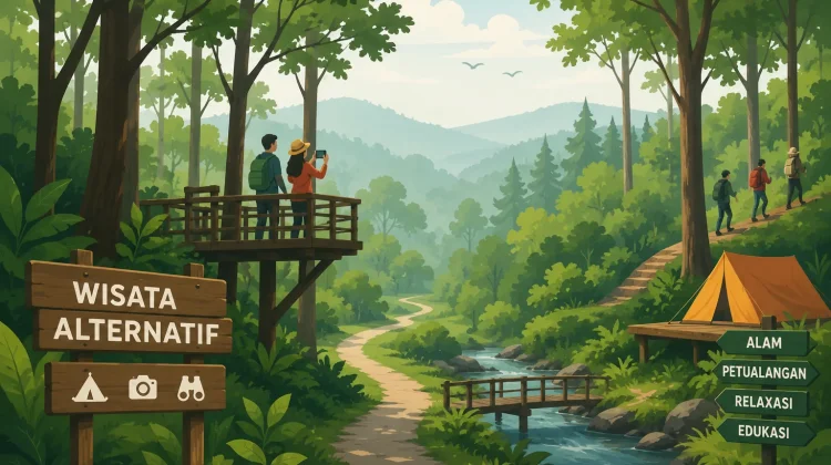 Tren Pemanfaatan Hutan Sebagai Spot Wisata Alternatif