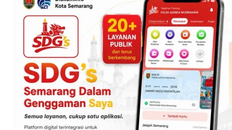 Semarang dalam Genggaman Saya, Satu Aplikasi Permudah Layanan Publik