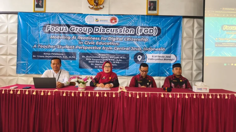 Gelar FGD, Upaya AGPPI Jateng bersama UNS Perkuat Pendidikan Pancasila