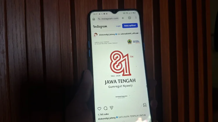 Logo Hari Jadi ke-81 Jateng Terpilih, Satukan Batik Parang dan Semangat Persatuan