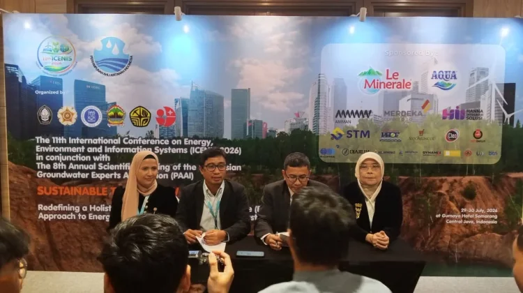 Hadirkan Ratusan Pakar di Semarang, PAAI-ICENIS 2026 Soroti Pengelolaan Air Tanah