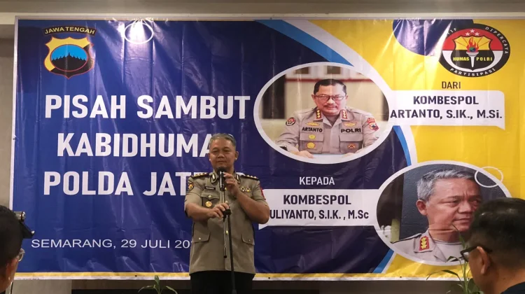 Kombes Pol. Yuliyanto Resmi Jabat Kabid Humas Polda Jateng