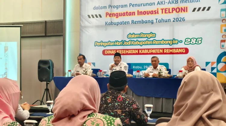 Inovasi TELPONI Jadi Andalan Pemkab Rembang Tekan Angka Kematian Ibu dan Bayi