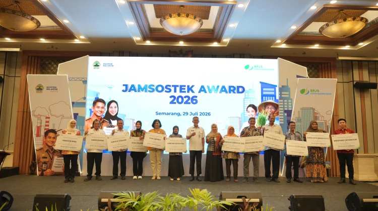 Program Ngopeni Nglakoni Percepat Perlindungan Jaminan Sosial Pekerja Desa