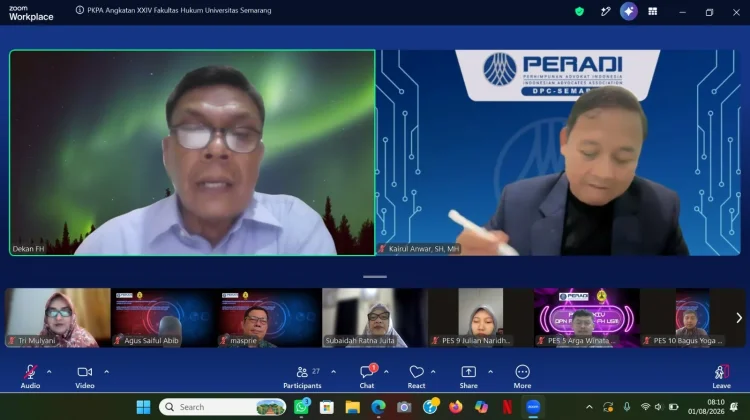 Pendidikan Profesi Advokat USM, Kuatkan Peran Advokat dalam Penegakan Hukum