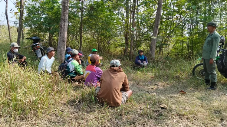 Perhutani Perkuat Edukasi Pencegahan Karhutla kepada Petani Hutan
