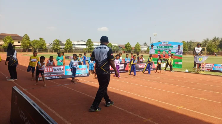 PGRI-PASI Purworejo Lahirkan Kid Athletics, Ratusan Anak TK-SD Ikut Berlomba