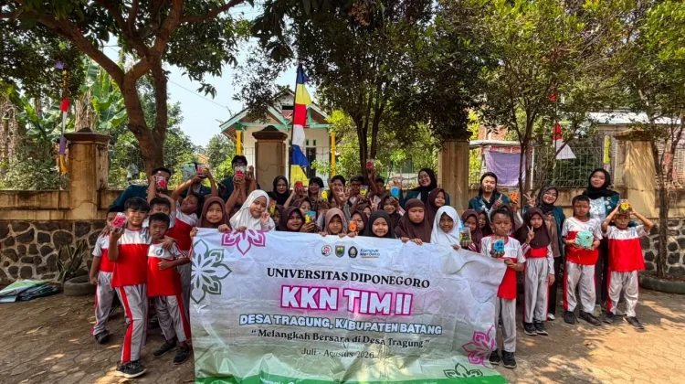 Mahasiswa KKN Undip Ajarkan Siswa SD Kenali Emosi & Tanam Toga