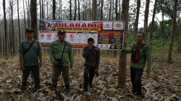 Potensi Karhutla Meningkat, Perhutani Perkuat Patroli di Kawasan Hutan Boyolali