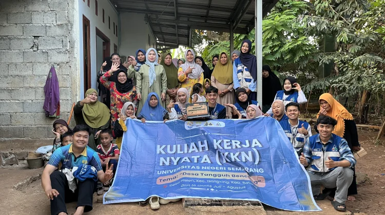 Biopori Desa Tangguh: Aksi Unnes GIAT 16 Dukung SDGs di Desa Plelen