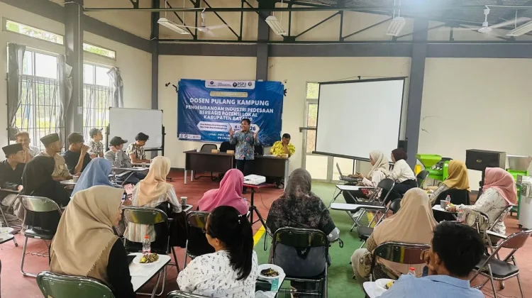 Dosen IPB Pulang Kampung, Dorong Hilirisasi Komoditas Unggulan Batang