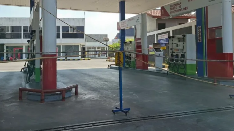 Belum Penuhi Standar Pasti Pas, SPBU Jalan Jenderal Sudirman Kudus Tutup Sementara