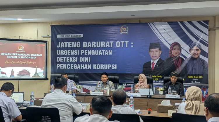 Anggota DPD Abdul Kholik Soroti Sistem Pencegahan Korupsi di Jawa Tengah
